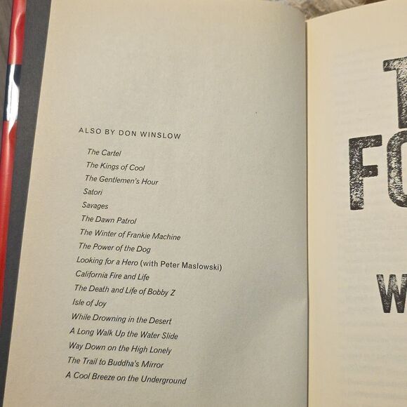 The Force by Don Winslow Hardcover Book - Picture 5 of 7